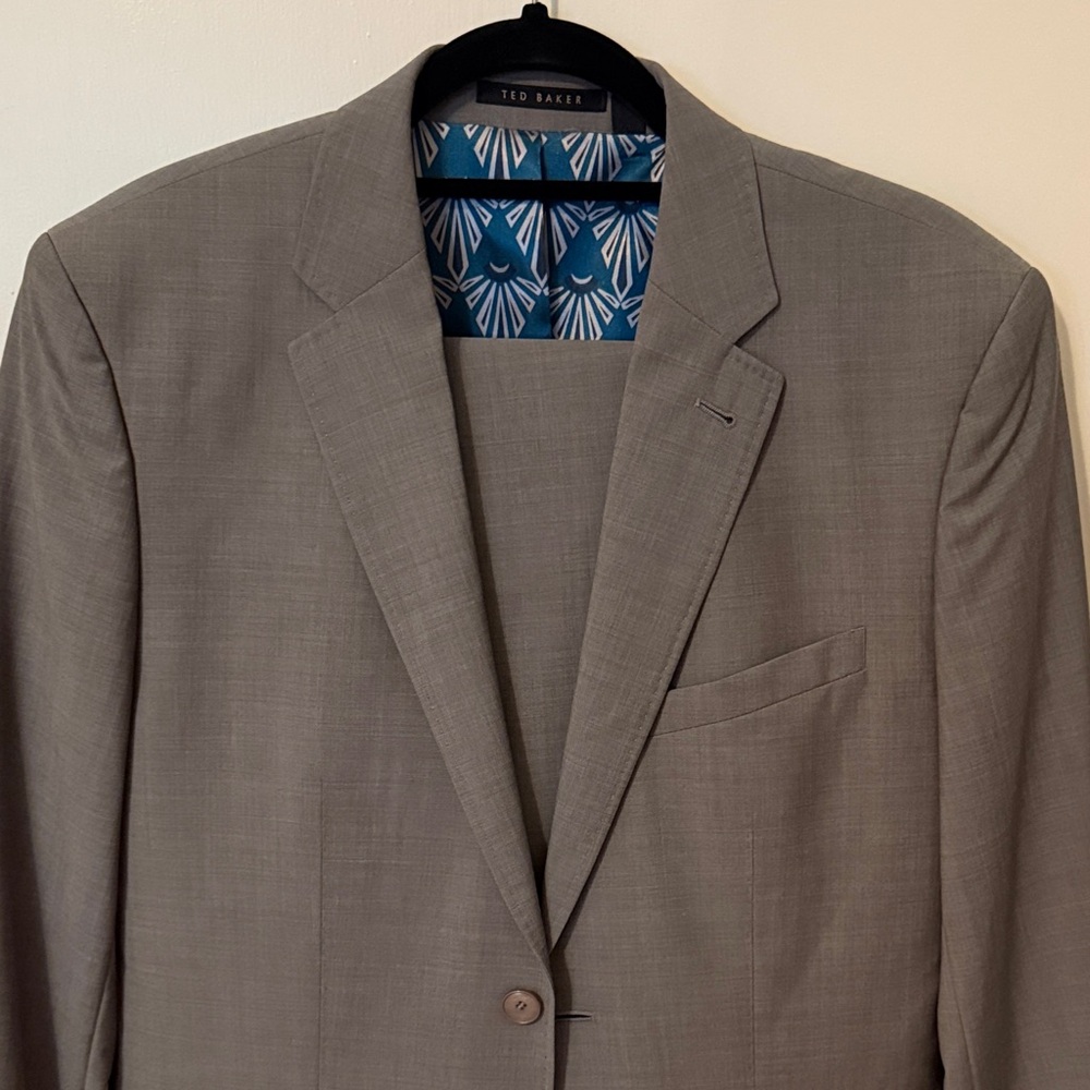 Ted Baker Men's Tan Suit